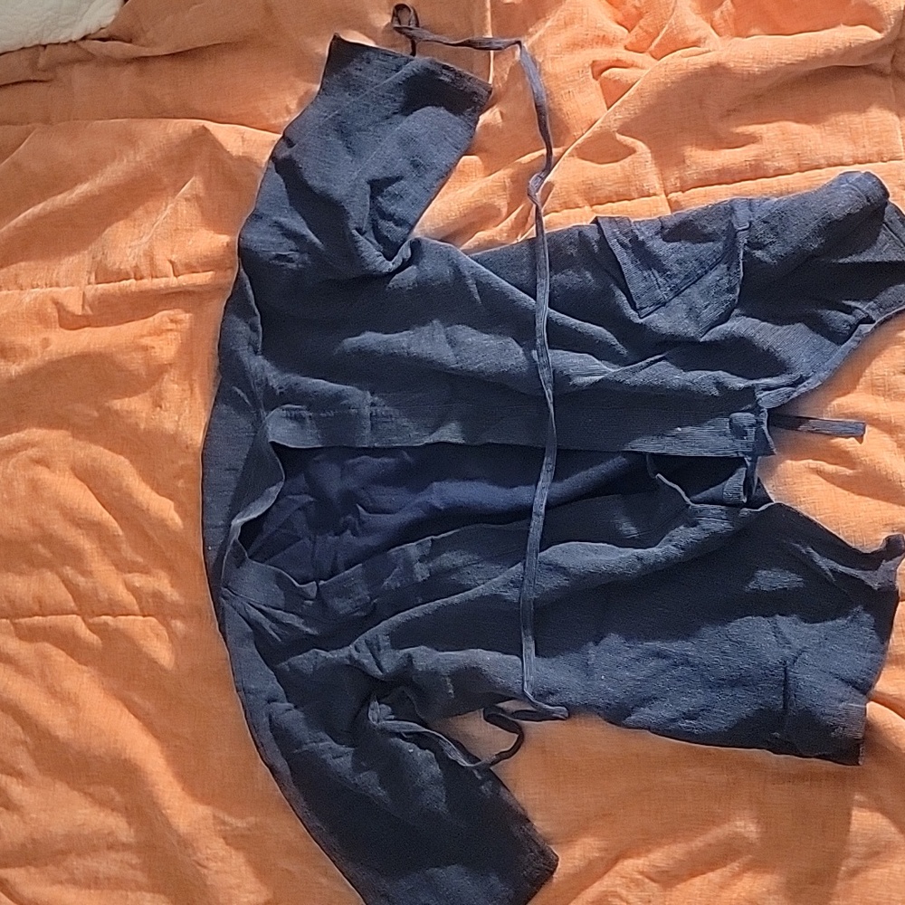 MUJI Medium Blue Jinbei
